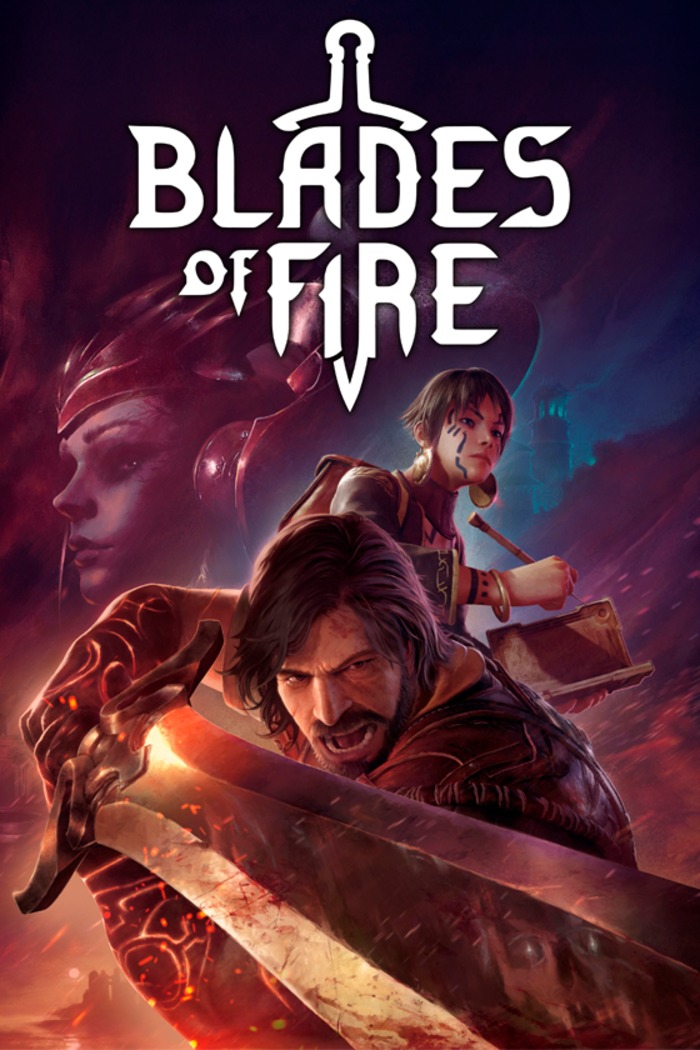 Carátula de Blades of Fire