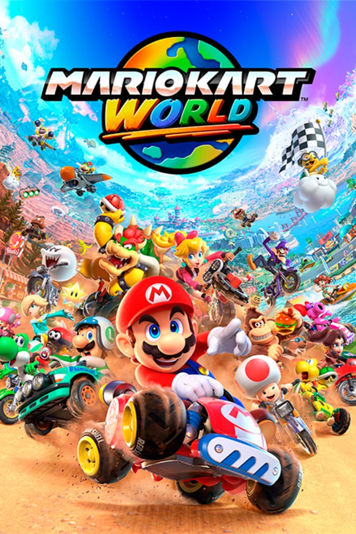 Carátula de Mario Kart World
